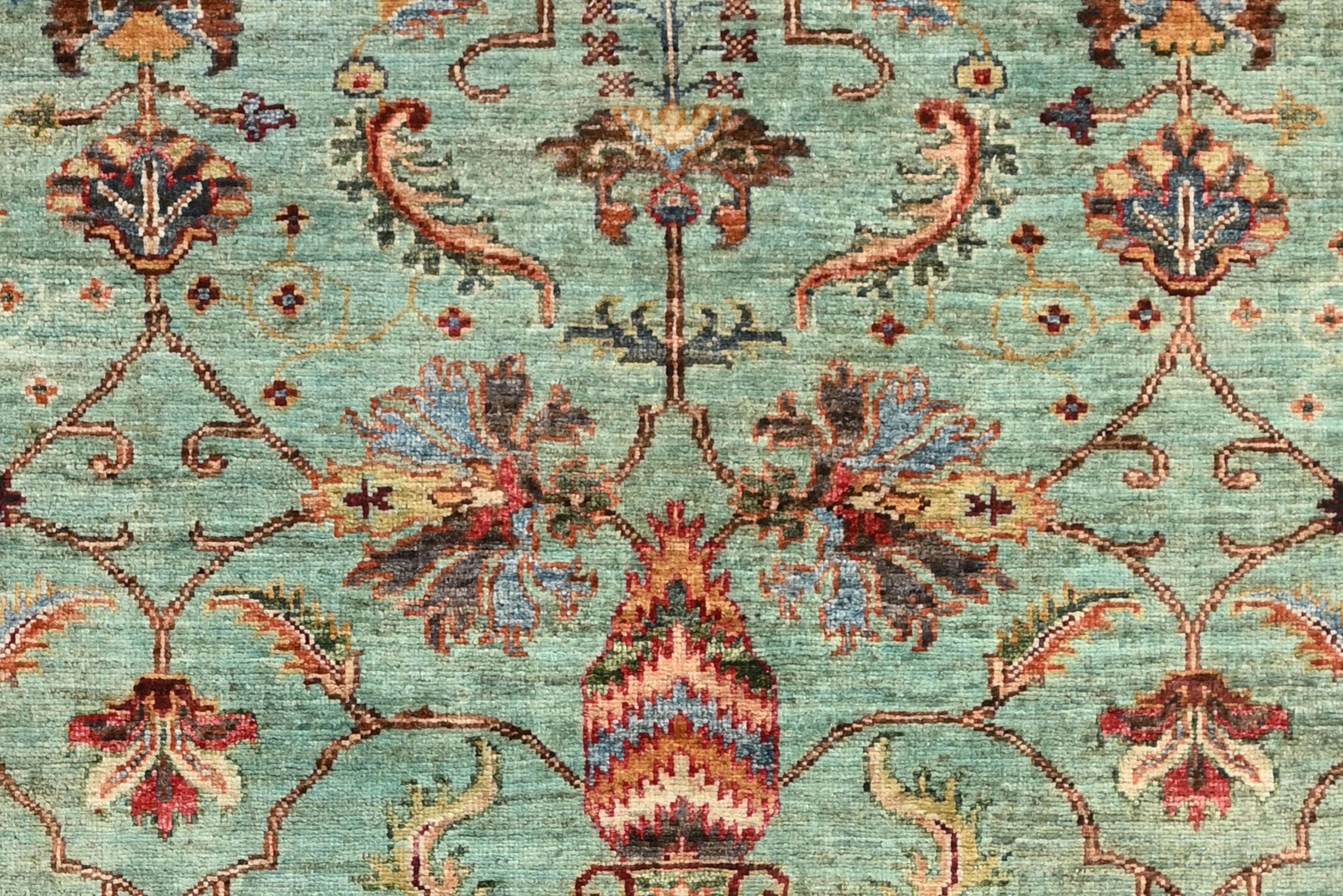 Sultani Green Rug PC 56444 - 1.76m X 1.21m