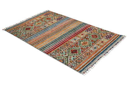 Khurjeen Multi Rug PC 56459 - 1.31m X 0.82m