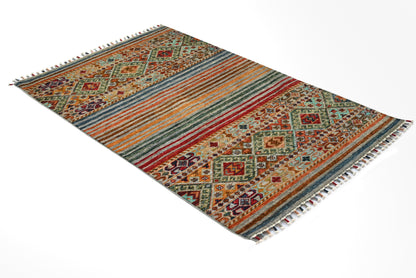 Khurjeen Multi Rug PC 56461 - 1.31m X 0.83m