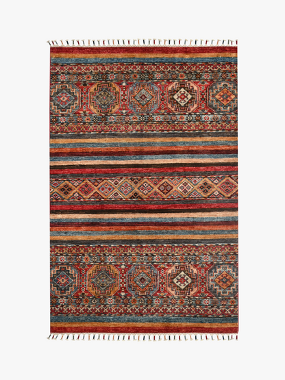 Khurjeen Multi Rug PC 56460 - 1.26m X 0.84m