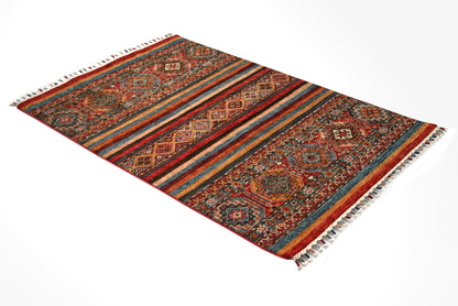 Khurjeen Multi Rug PC 56460 - 1.26m X 0.84m