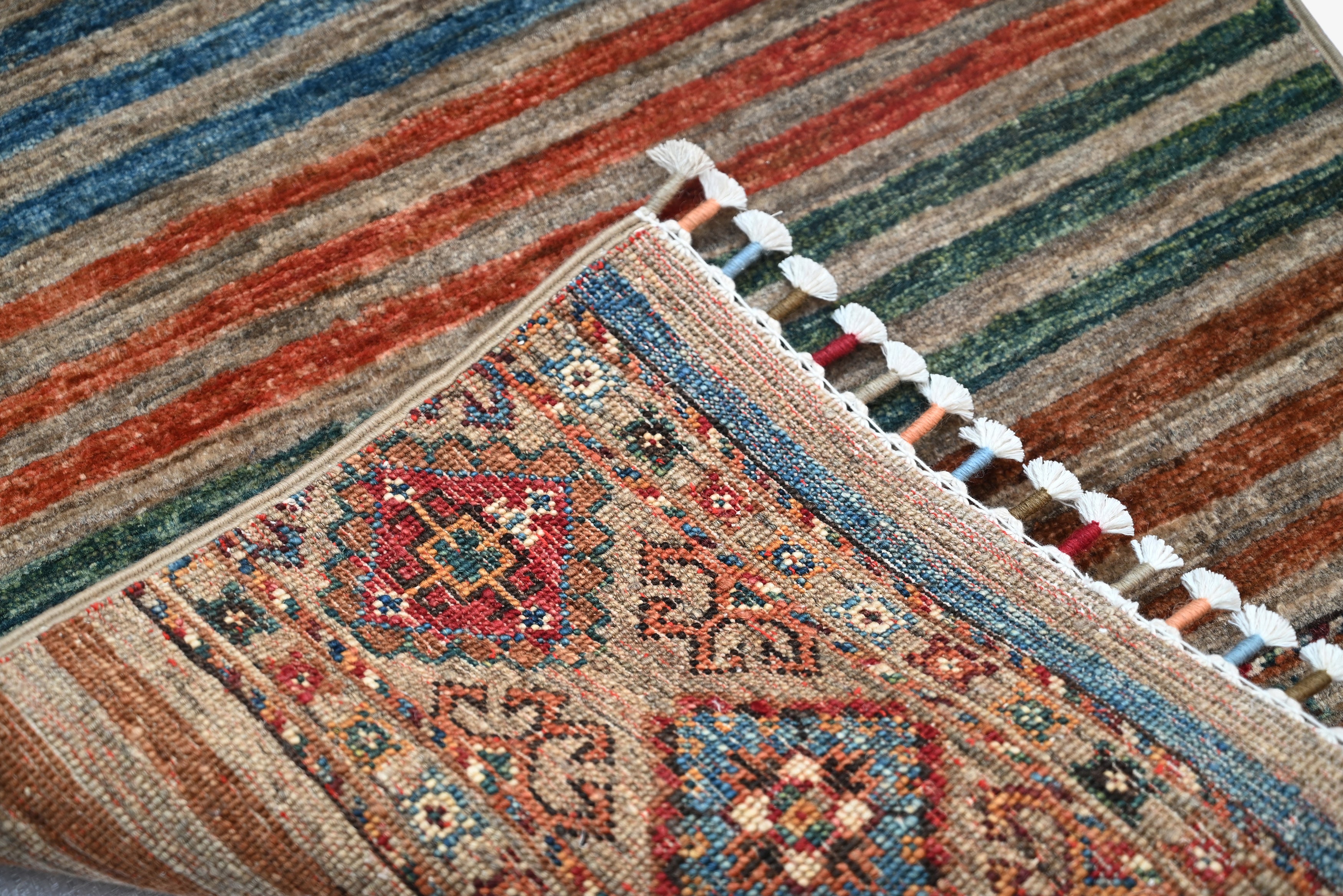 Khurjeen Natural Rug PC 56472 - 0.88m X 0.6m