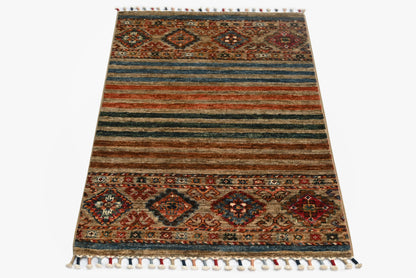 Khurjeen Natural Rug PC 56477 - 0.91m X 0.61m