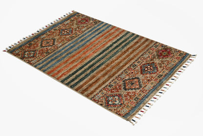 Khurjeen Natural Rug PC 56477 - 0.91m X 0.61m