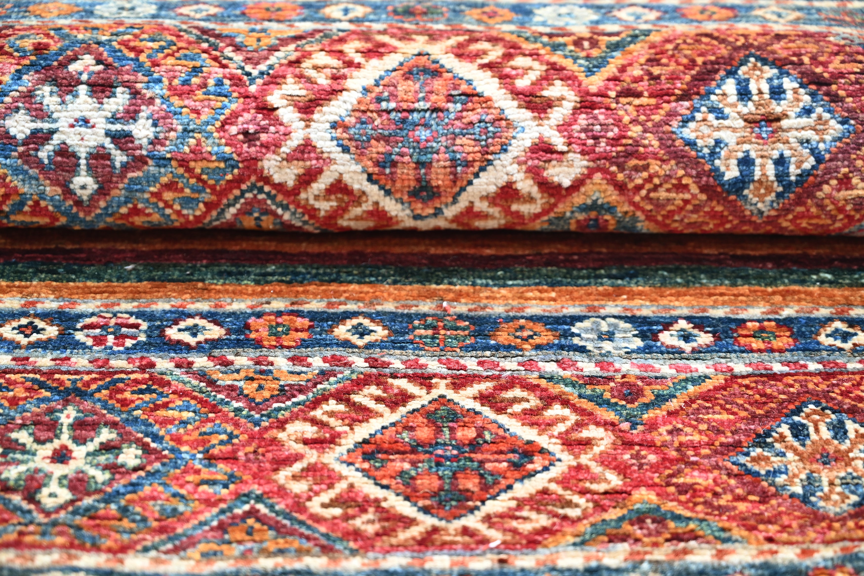 Khurjeen Multi Rug PC 57571 - 0.89m X 0.60m