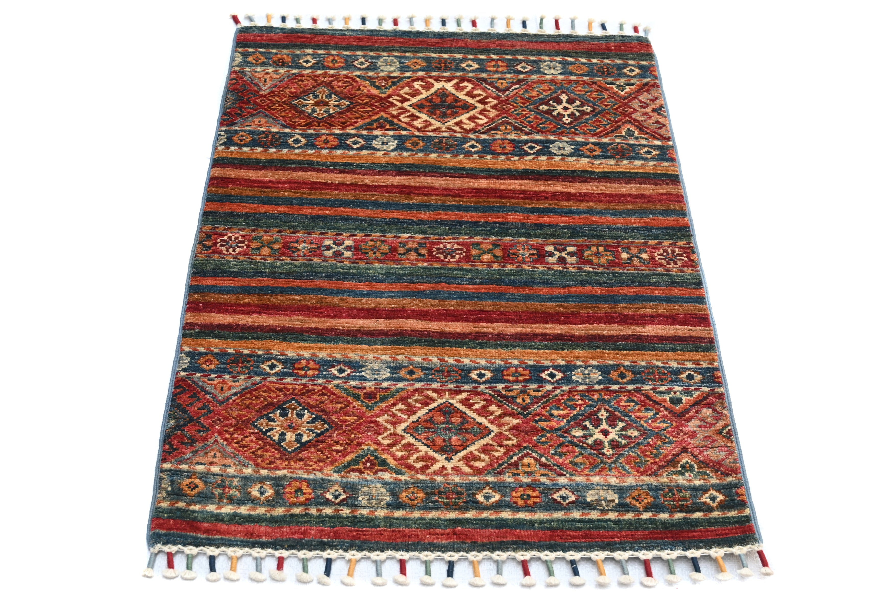 Khurjeen Multi Rug PC 57570 - 0.90m X 0.62m