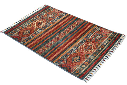 Khurjeen Multi Rug PC 57570 - 0.90m X 0.62m