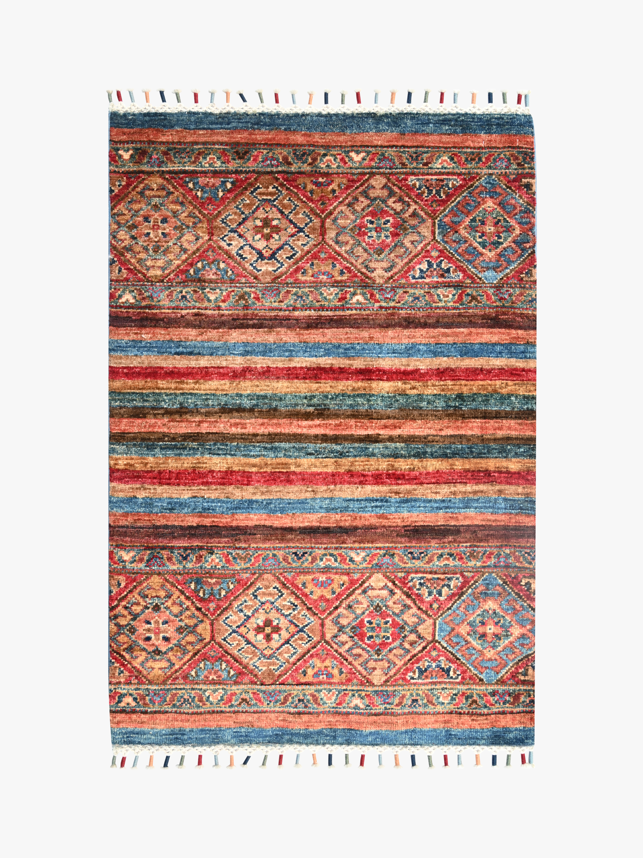 Khurjeen Multi Rug PC 56475 - 0.95m X 0.62m
