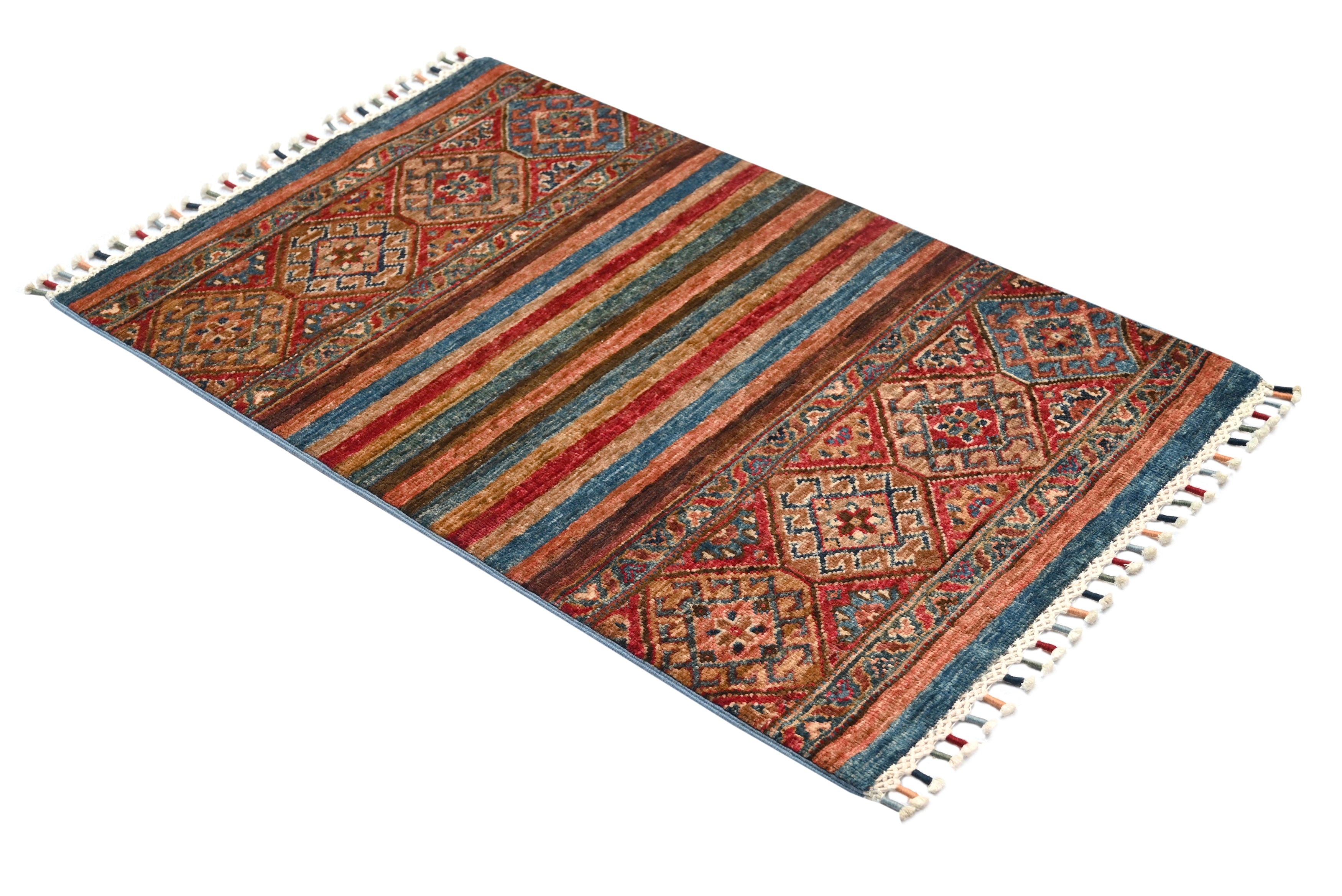 Khurjeen Multi Rug PC 56475 - 0.95m X 0.62m