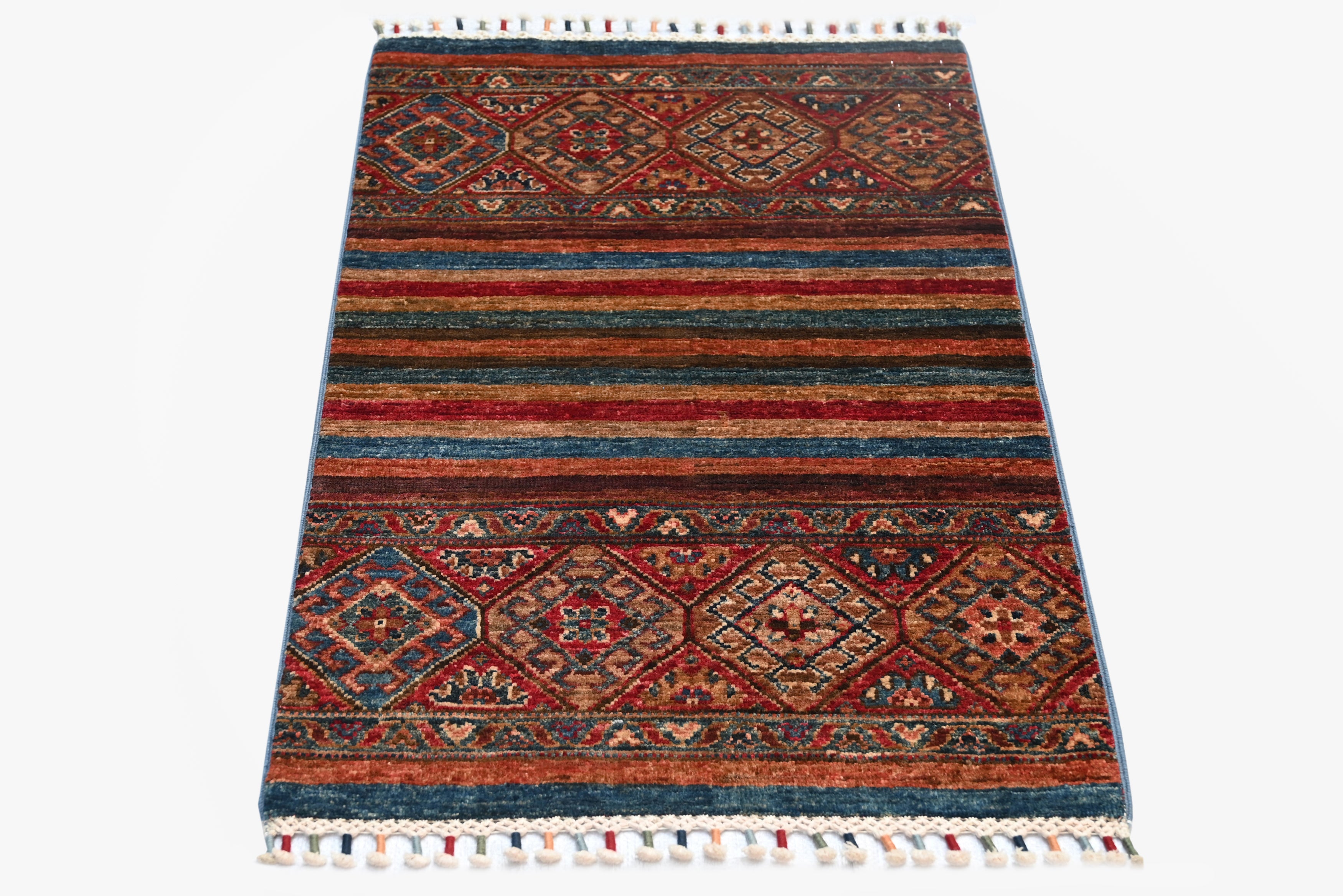 Khurjeen Multi Rug PC 56478 - 0.94m X 0.59m