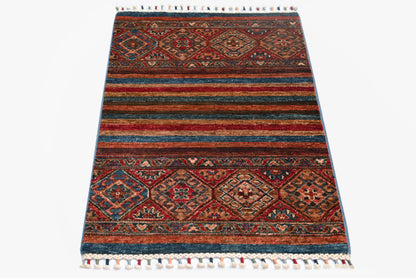 Khurjeen Multi Rug PC 56478 - 0.94m X 0.59m