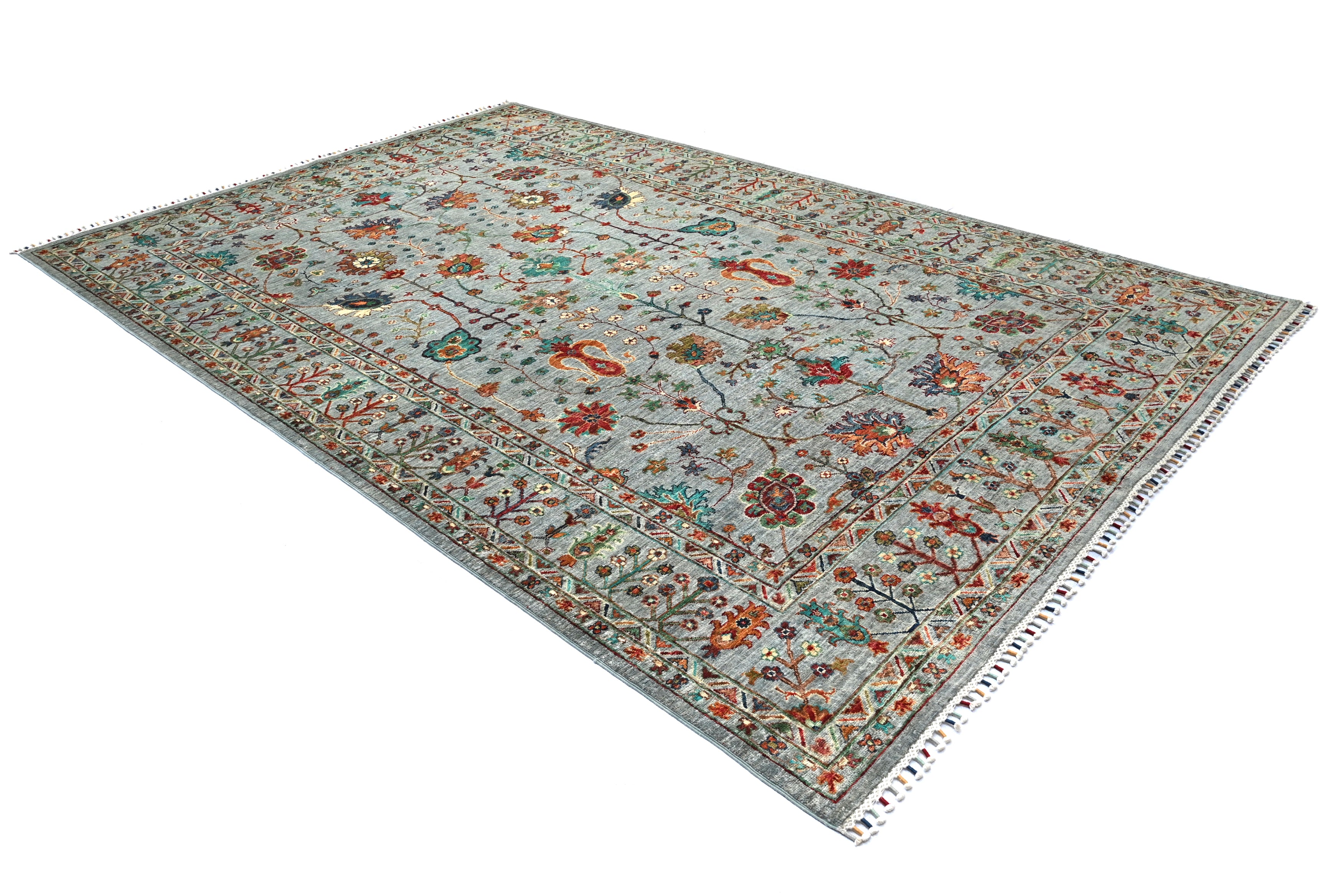 Sultani Grey Rug PC 57545 - 3.03m X 2.02m