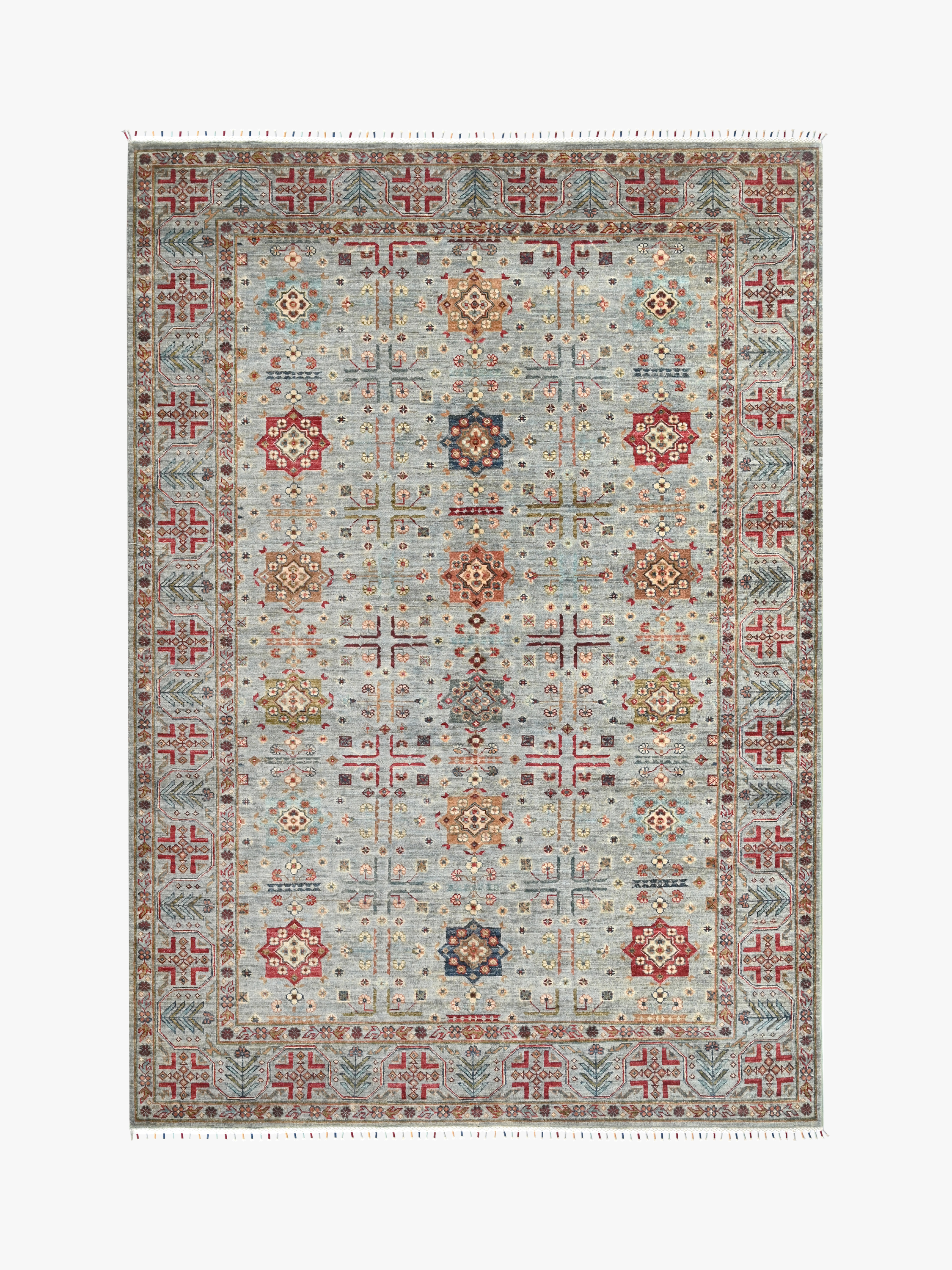 Sultani Grey Rug PC 57552 - 2.40m X 1.79m