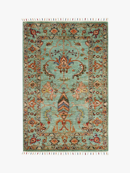 Sultani Aqua Rug PC 57558 - 1.24m X 0.82m