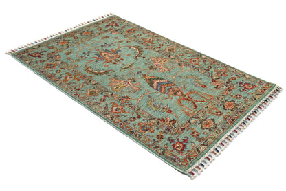 Sultani Aqua Rug PC 57558 - 1.24m X 0.82m