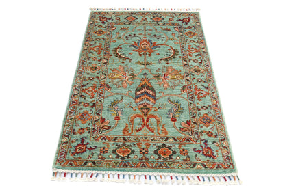 Sultani Aqua Rug PC 57559 - 1.24m X 0.77m