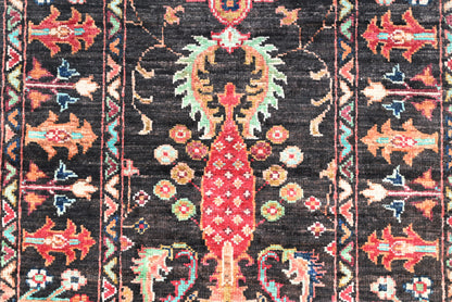 Sultani Black Rug PC 57567 - 0.94m X 0.63m
