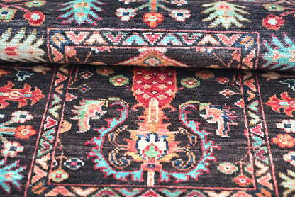 Sultani Black Rug PC 57567 - 0.94m X 0.63m