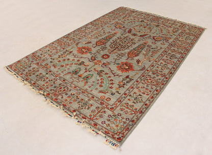 Pictorial Grey Rug PC 54670 - 2.46m X 1.69m