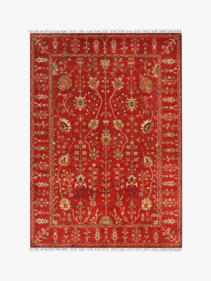Sultani Red Rug PC 54653 - 2.43m X 1.77m