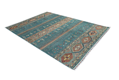Khurjeen Green Rug PC 57553 - 2.39m X 1.71m