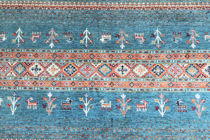Khurjeen Green Rug PC 57553 - 2.39m X 1.71m