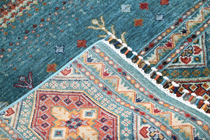 Khurjeen Green Rug PC 57553 - 2.39m X 1.71m