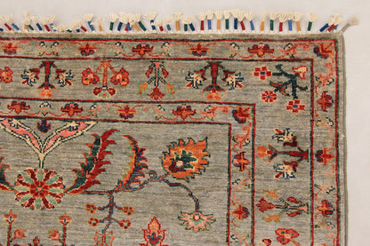 Pictorial Grey Rug PC 54676 - 1.79m X 1.27m