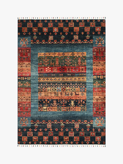 Loribaft Blue Rug PC 57556 - 1.50m X 1.07m