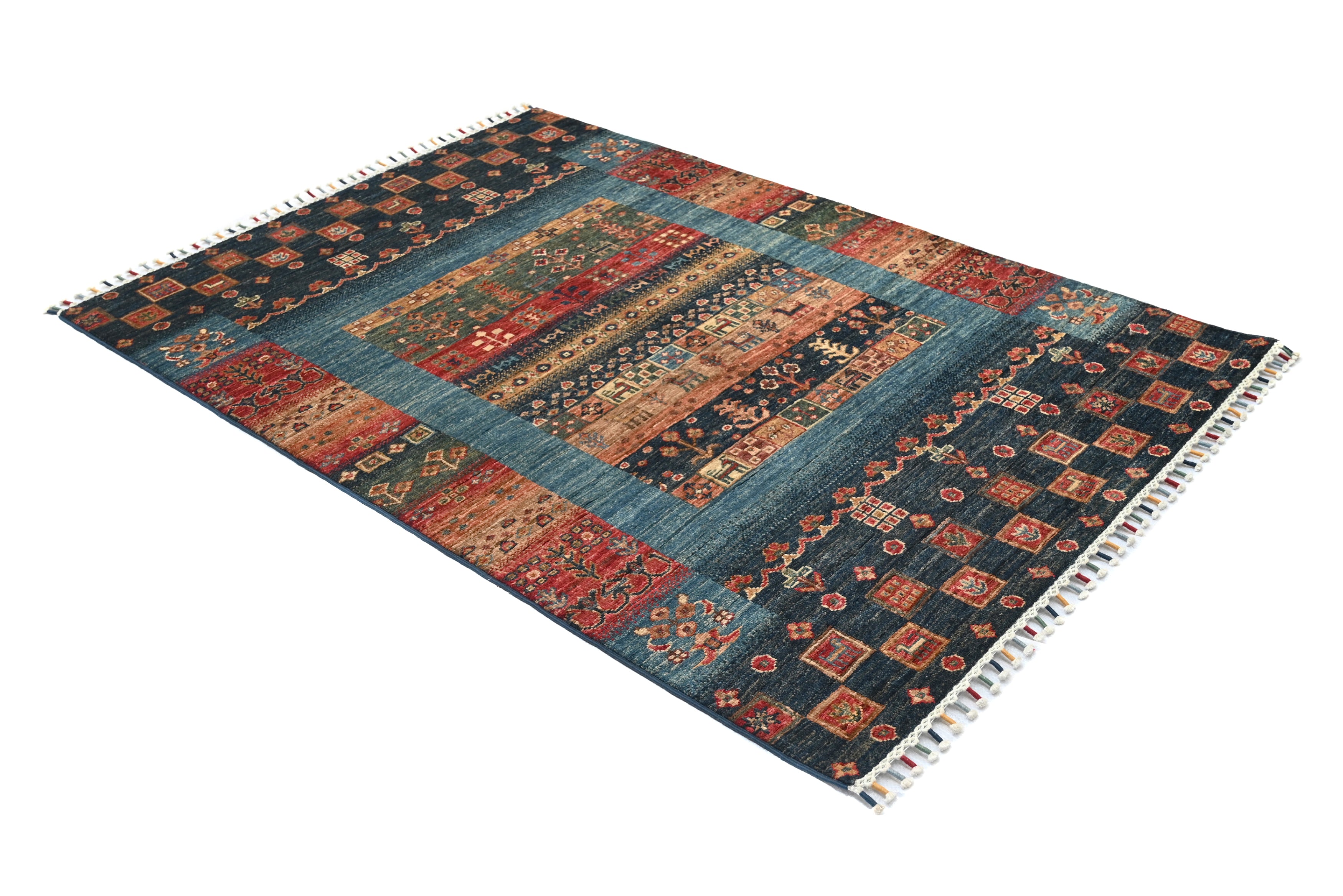 Loribaft Blue Rug PC 57556 - 1.50m X 1.07m