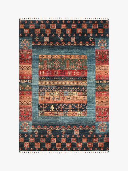 Loribaft Blue Rug PC 57557 - 1.51m X 1.06m