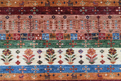 Loribaft Red Rug PC 57555 - 1.97m X 1.53m