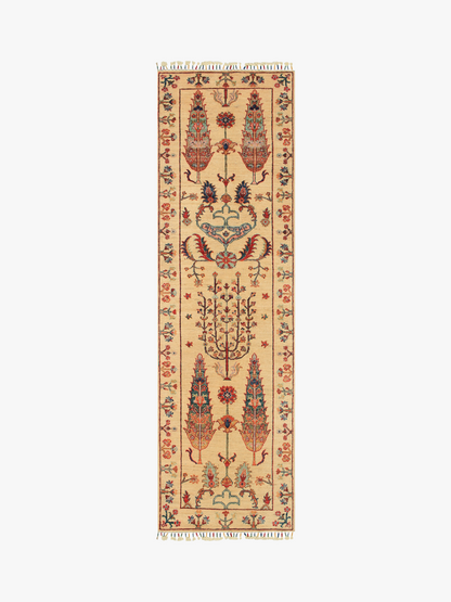 Pictorial Ivory Rug PC 54686 - 2.41m X 0.73m