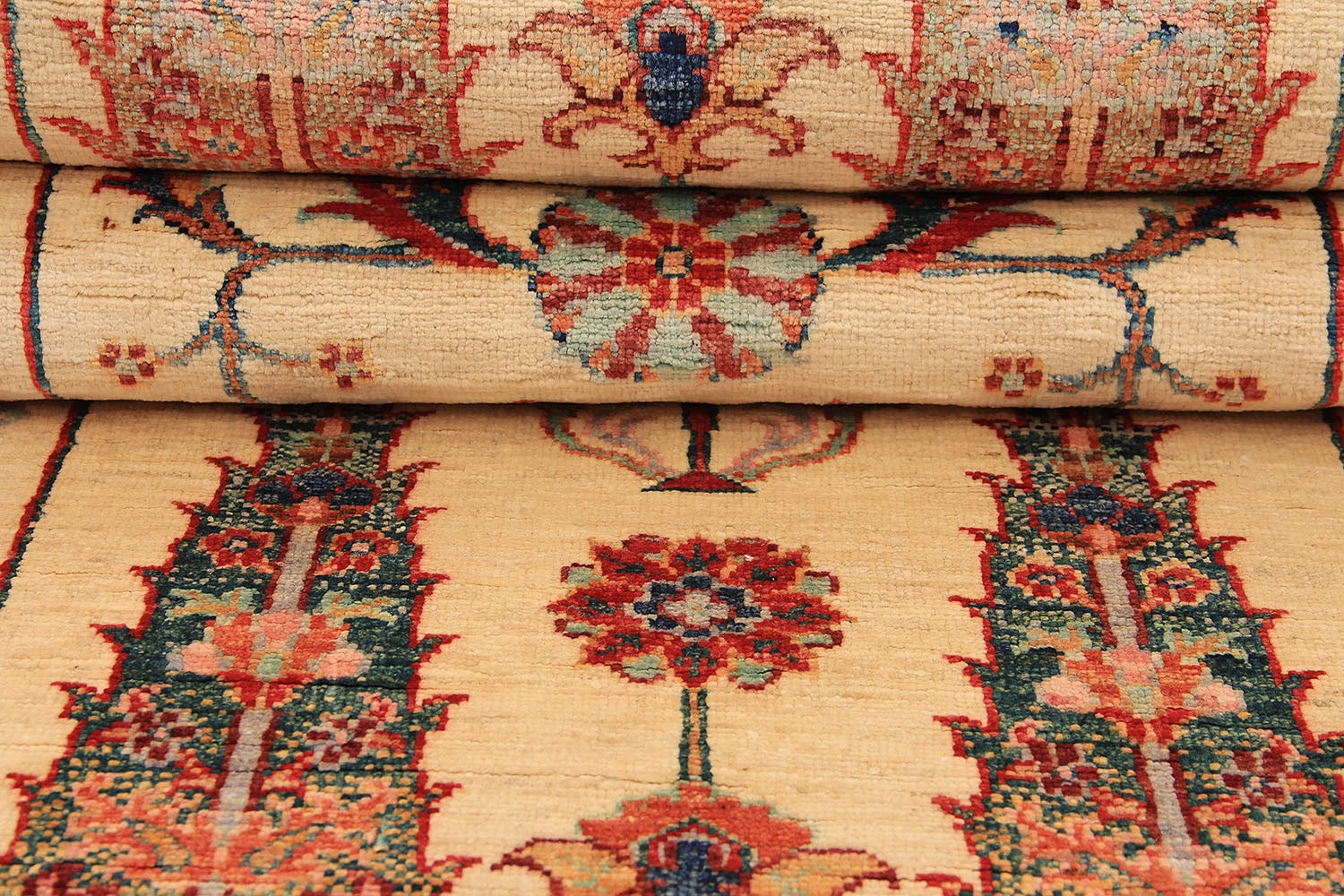 Pictorial Ivory Rug PC 54686 - 2.41m X 0.73m