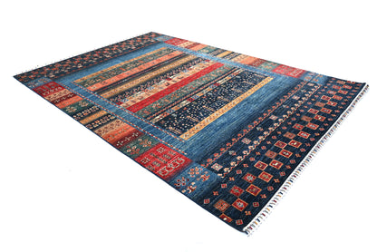 Loribaft Blue Rug PC 57541 - 3.02m X 2.08m
