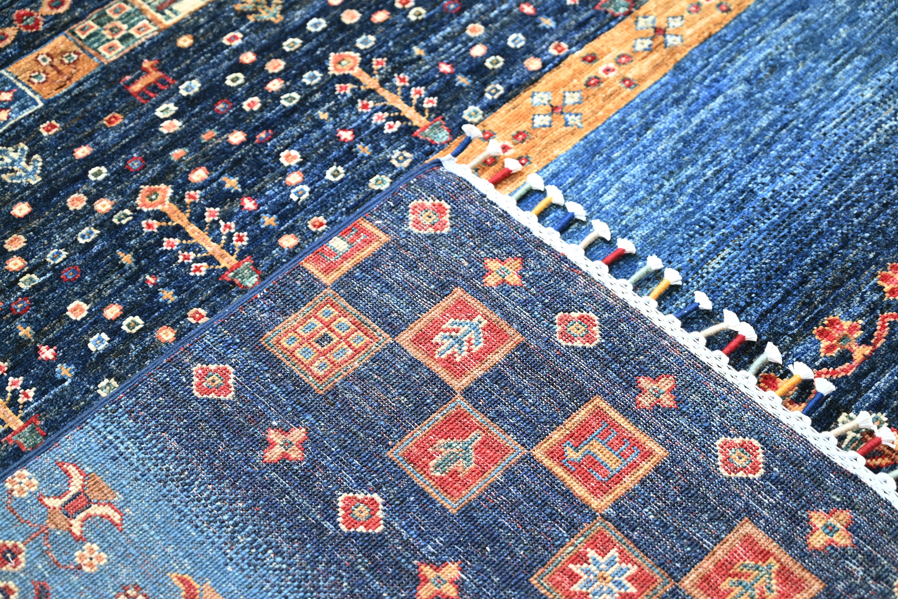 Loribaft Blue Rug PC 57541 - 3.02m X 2.08m