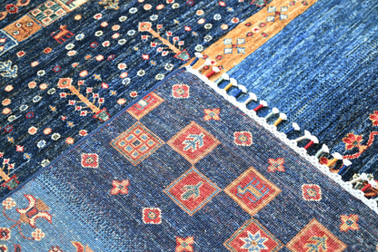 Loribaft Blue Rug PC 57541 - 3.02m X 2.08m