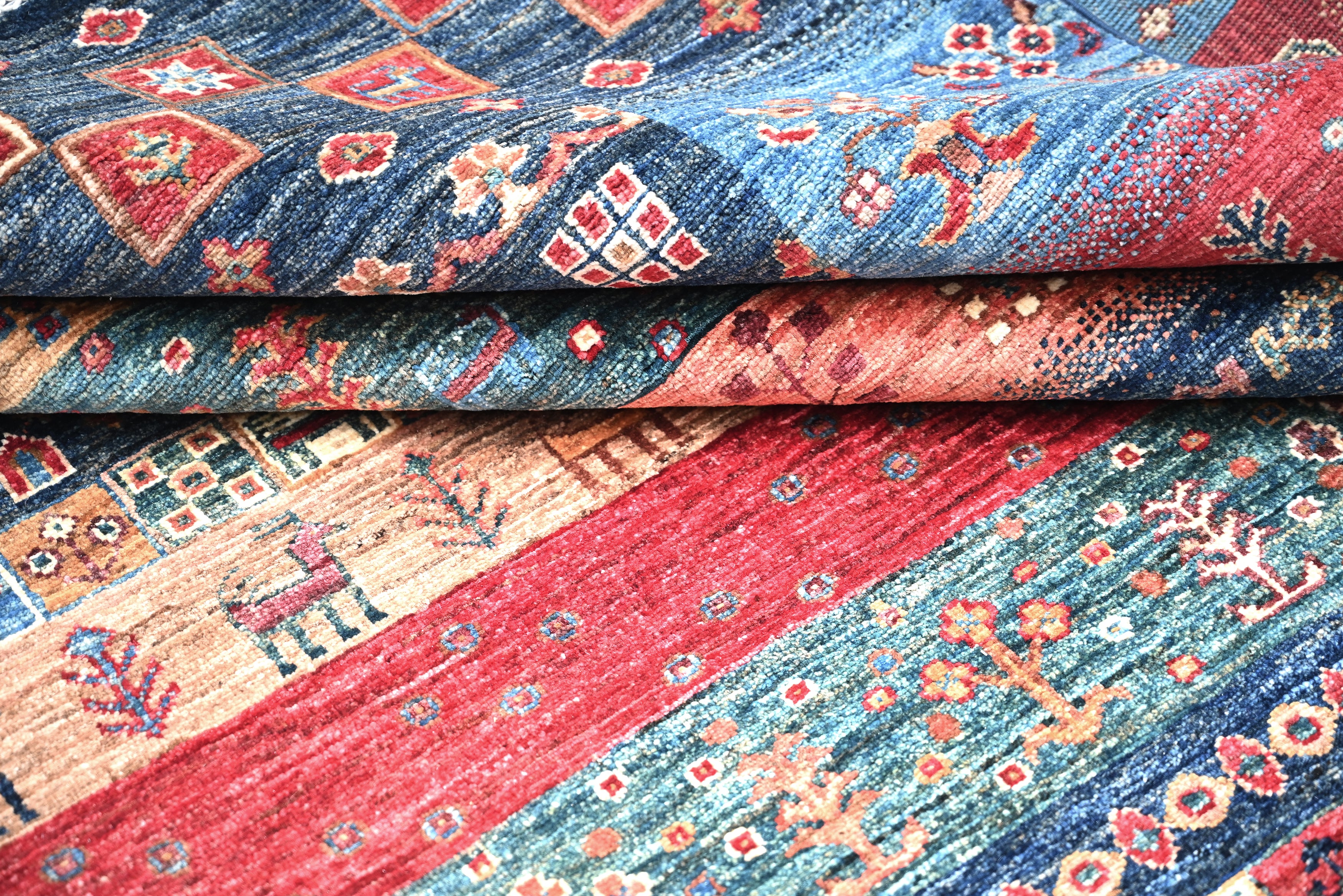 Loribaft Blue Rug PC 57541 - 3.02m X 2.08m