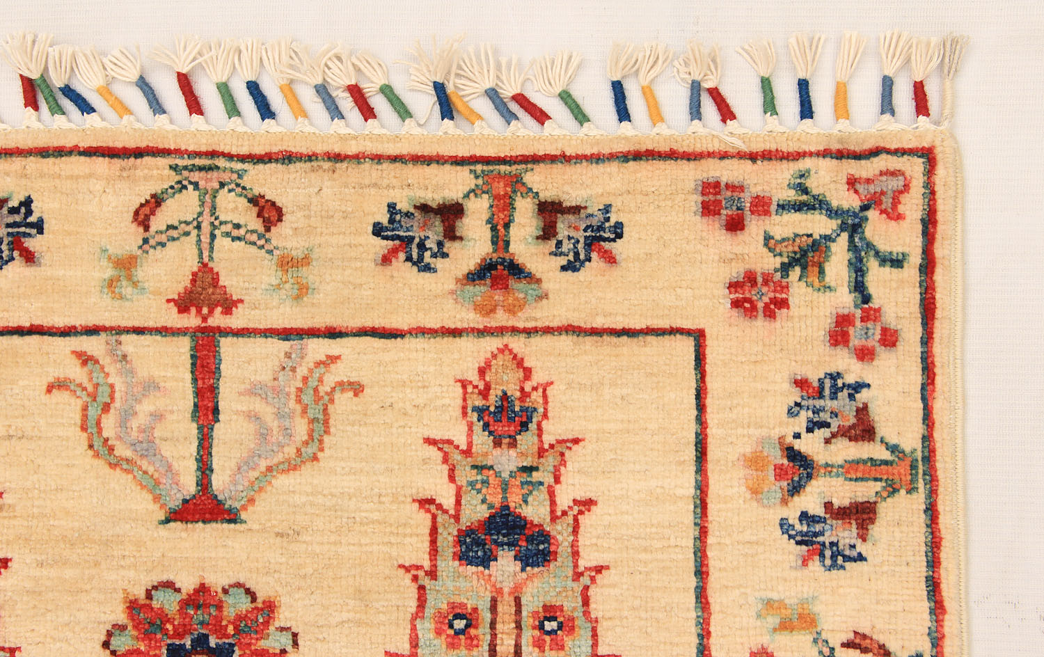 Pictorial Ivory Rug PC 54685 - 2.41m X 0.74m