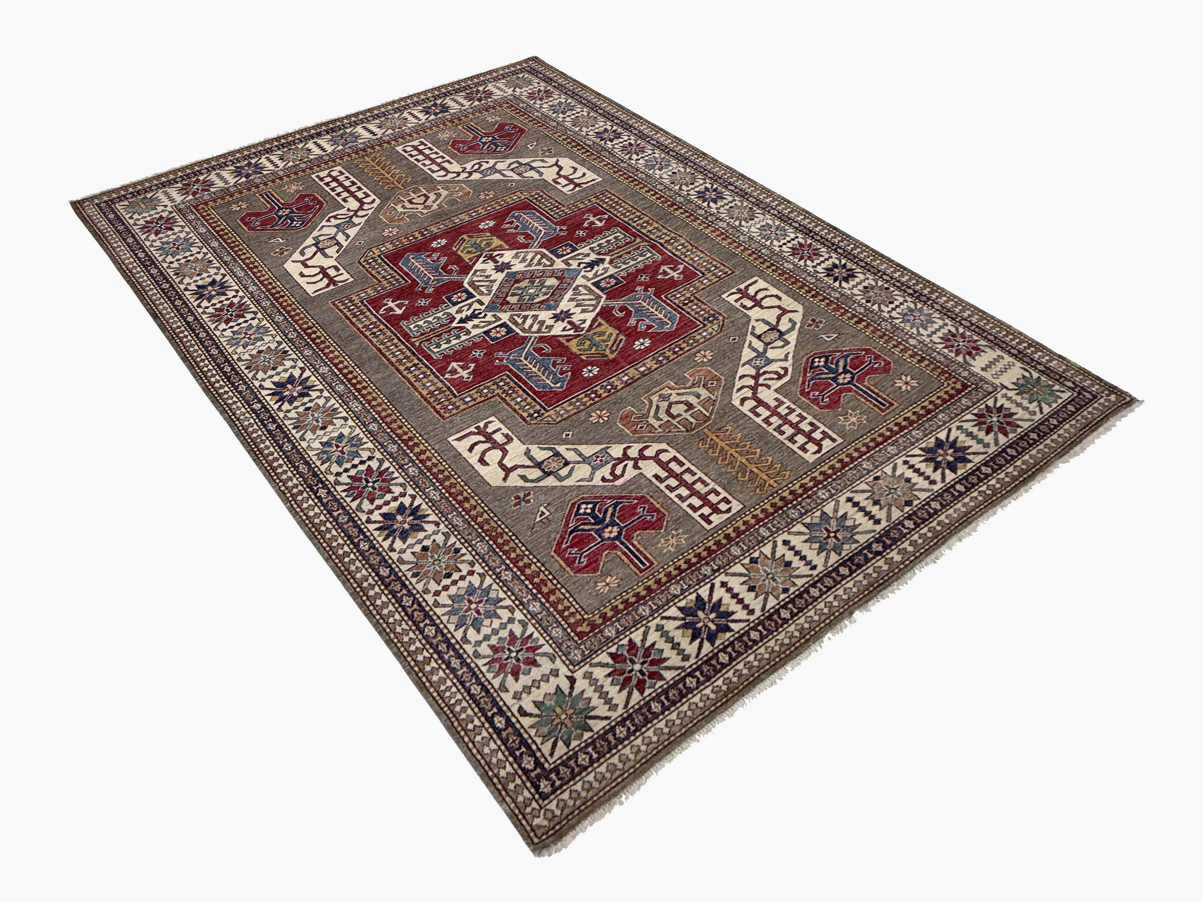 Supreme Kazak Natural Rug PC 57437 - 2.48m X 1.67m