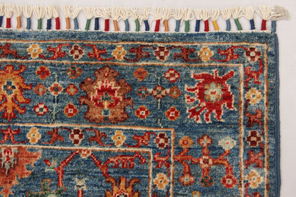 Sultani Blue Rug PC 54645 - 1.54m X 0.87m