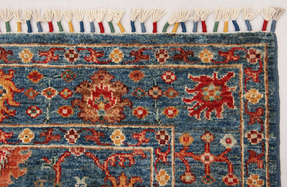Sultani Blue Rug PC 54639 - 1.55m X 0.96m