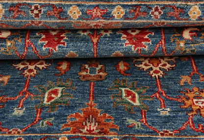Sultani Blue Rug PC 54639 - 1.55m X 0.96m