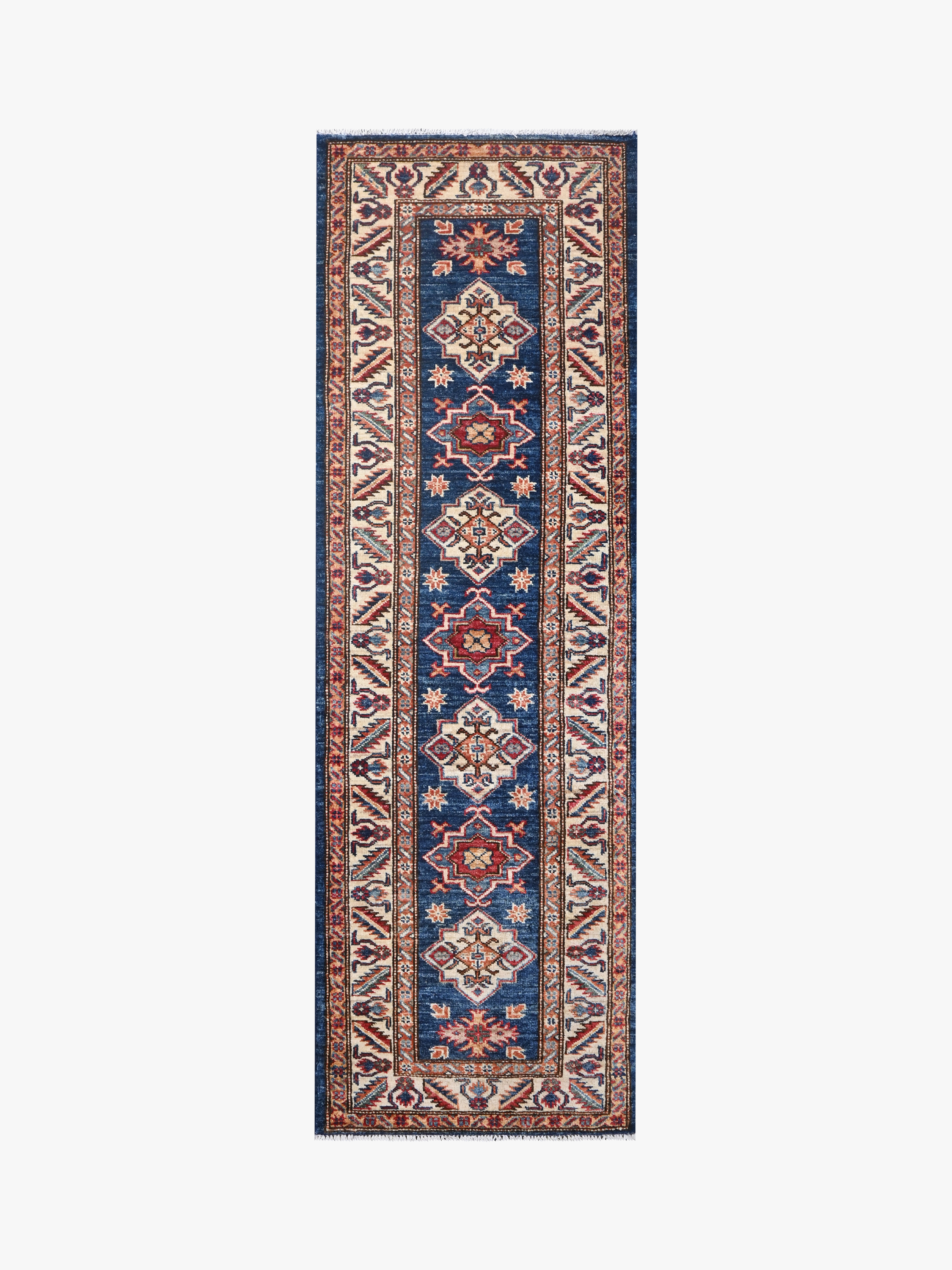 Supreme Kazak Blue Rug PC 54858 - 1.78m X 0.57m