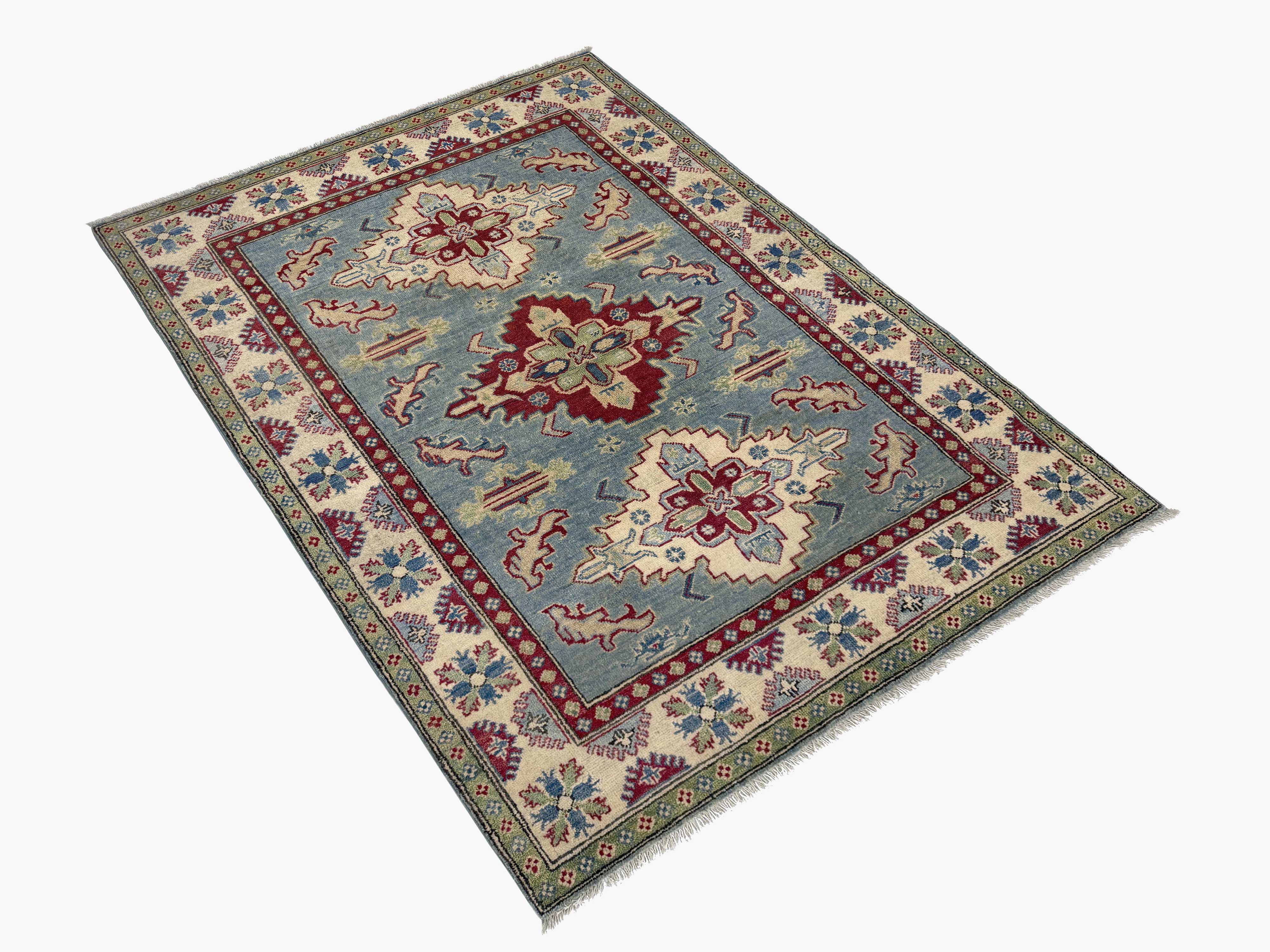 Kazak Blue Rug PC 57438 - 1.76m X 1.22m