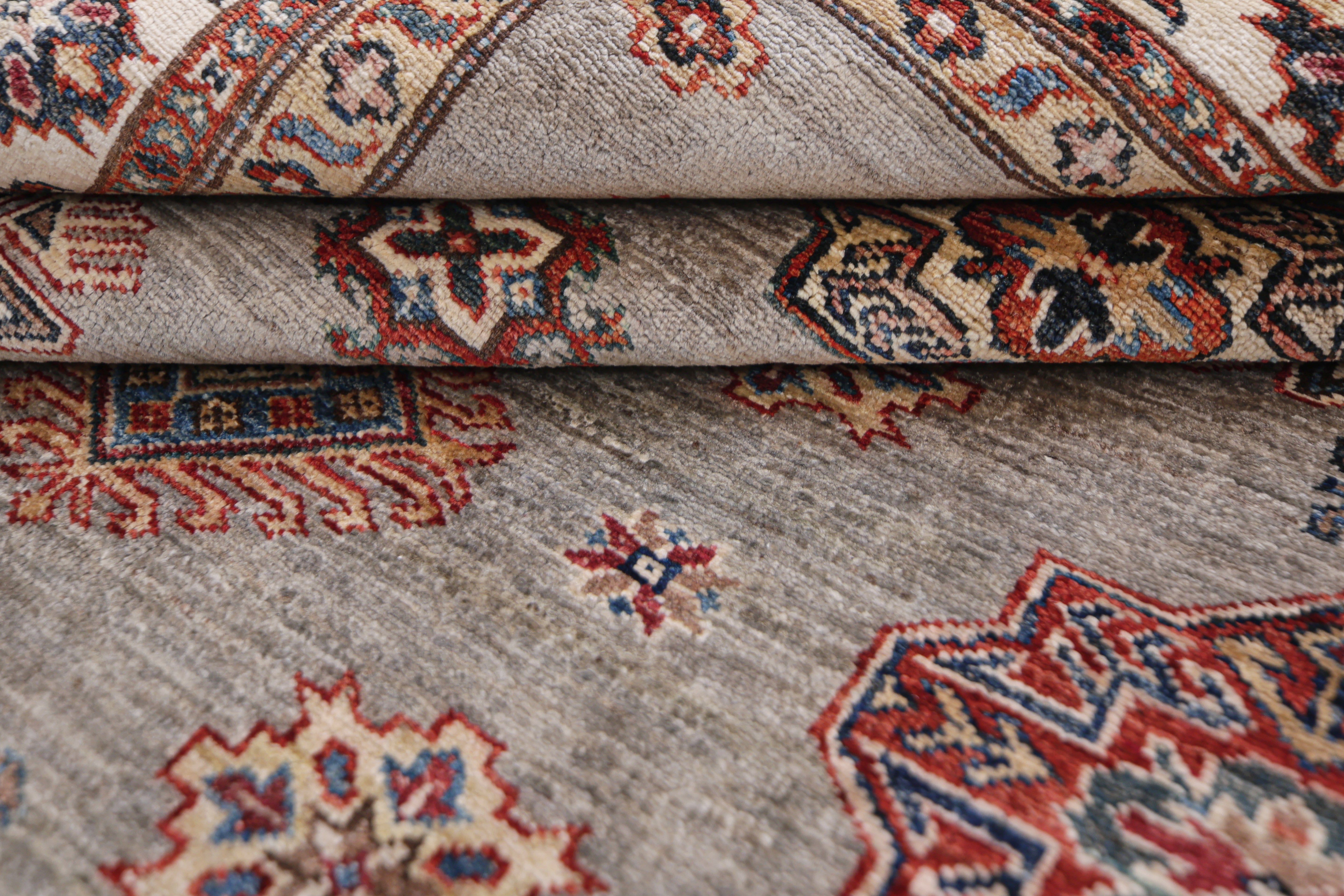Supreme Kazak Grey Rug PC 57493 - 2.44m X 1.73m