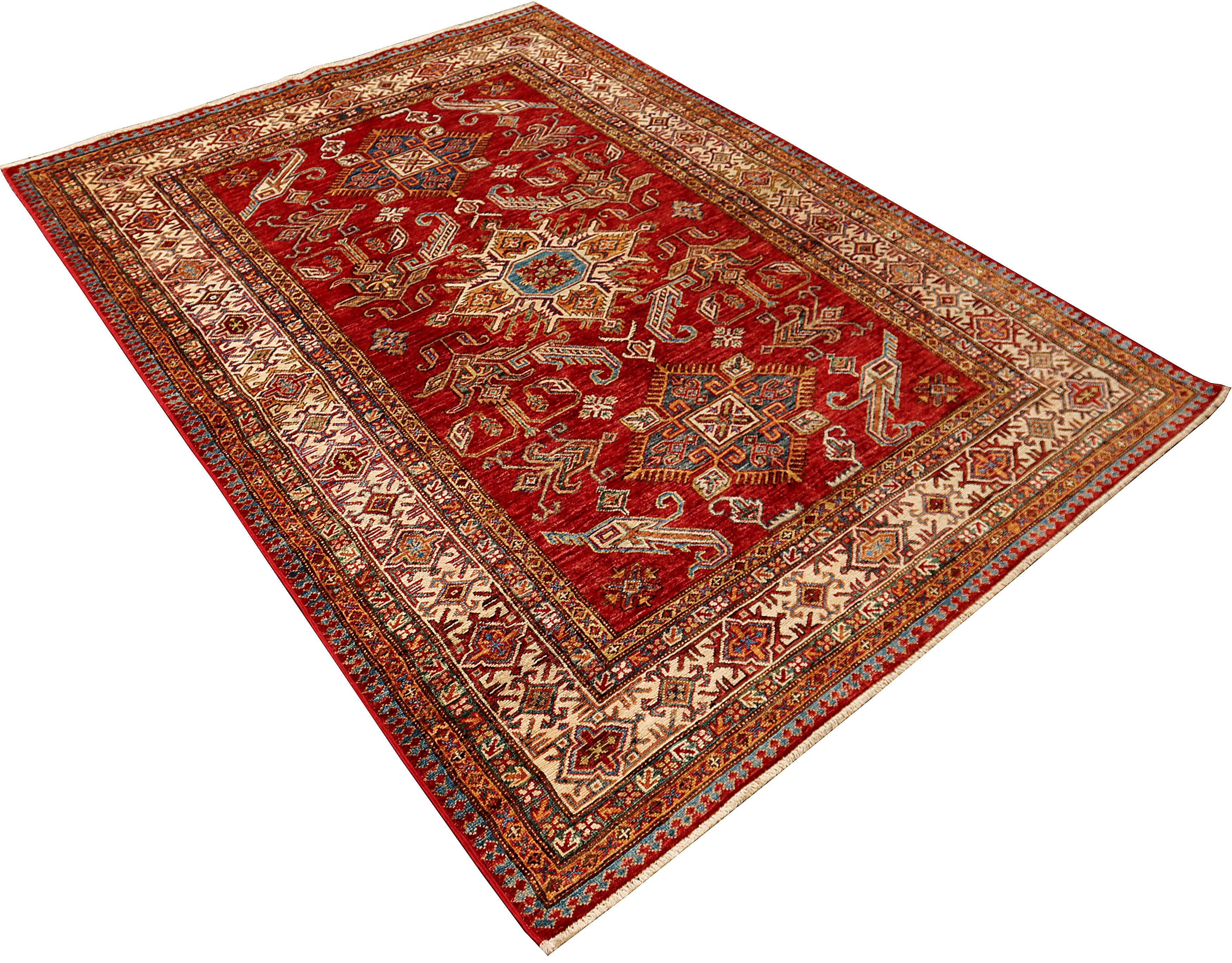 Supreme Kazak Red Rug PC 53915 - 2.01m X 1.53m