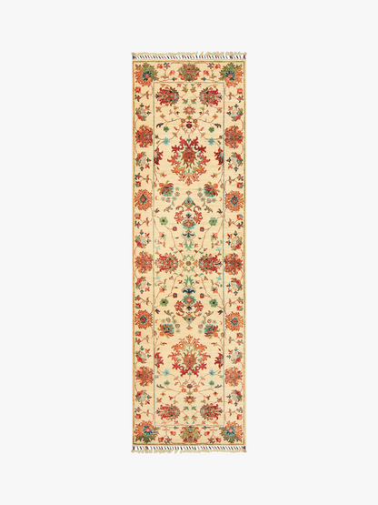 Sultani Ivory Rug PC 54627 - 2.39m X 0.71m