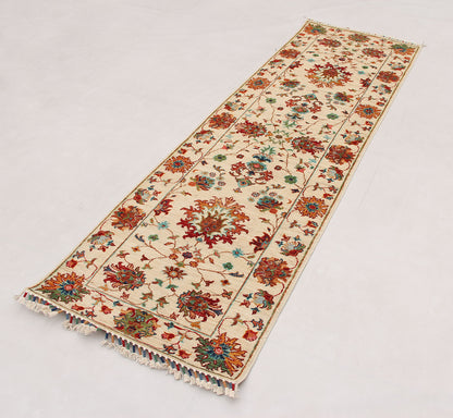 Sultani Ivory Rug PC 54627 - 2.39m X 0.71m