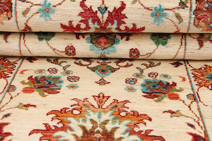 Sultani Ivory Rug PC 54627 - 2.39m X 0.71m